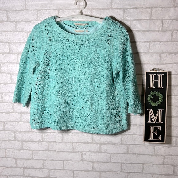 Soft surroundings laticia sweater & tank top size L - Picture 2 of 9